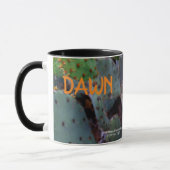 Mug Fleur de cactus à poires orange (Gauche)