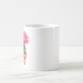 Mug Fleur de Cactus dans Pot en Terracotta (Centre)