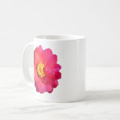 Mug fleur de camélia rose (Devant gauche)