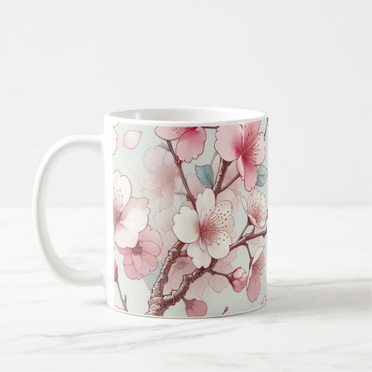Mug Fleur de cerise (Gauche)