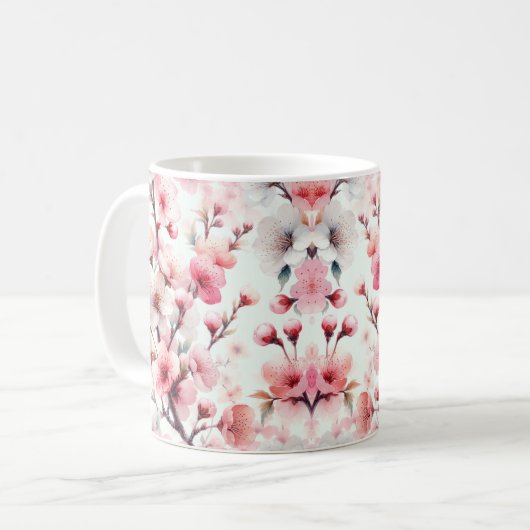 Mug Fleur de Cerisier (Devant gauche)