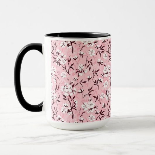 Mug Fleur de cerisier blanc (Gauche)