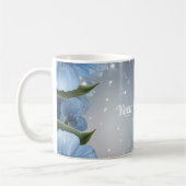 Mug Fleur de cerisier bleu (Gauche)