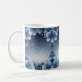 Mug Fleur de cerisier bleu (Gauche)