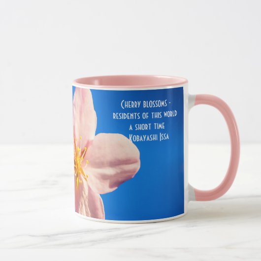 Mug Fleur de Cerisier Japonais Sakura (Droite)