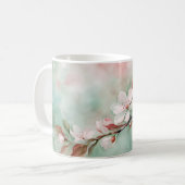Mug Fleur de cerisier rose (Devant gauche)