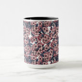 Mug Fleur de cerisier rose et bleu (Centre)