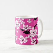 MUG FLEUR DE CERISIER - SAKURA (ROSE) (Devant droit)