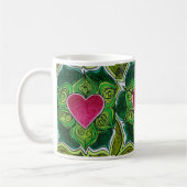 Mug Fleur de Charka Lotus de coeur (Gauche)