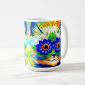 Mug Fleur de chat (Devant droit)