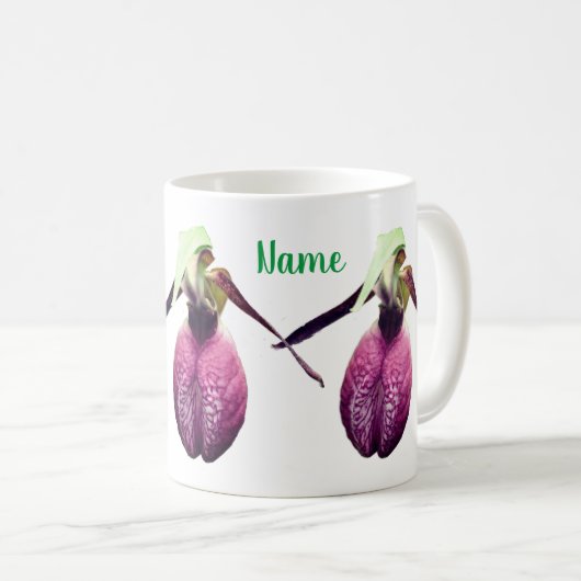 Mug Fleur de chlipper sauvage personnalisée (Devant droit)