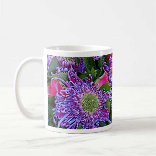 Mug Fleur de chrysanthème (Gauche)