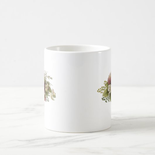 Mug Fleur de chrysanthème mère florale (Centre)