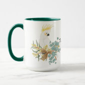 Mug Fleur de Cockatoo personnalisée (Gauche)