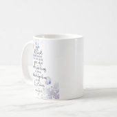 Mug Fleur de confiance dans le Seigneur (Devant gauche)
