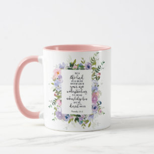 Mug Fleur de confiance dans le Seigneur