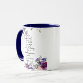 Mug Fleur de confiance dans le Seigneur   (Devant gauche)