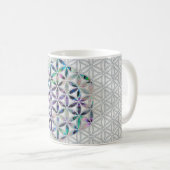 Mug Fleur de coquille d'ormeau de la vie sur la perle (Devant droit)