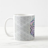 Mug Fleur de coquille d'ormeau de la vie sur la perle (Gauche)
