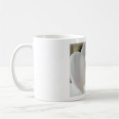 Mug fleur de crocus blanche (Gauche)