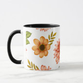 Mug Fleur de Dahlia Ardente (Gauche)