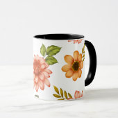 Mug Fleur de Dahlia Ardente (Devant droit)