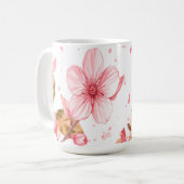 Mug Fleur de Fleur de Fleur - Coupe de Café Inspir (Devant gauche)