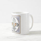 Mug Fleur de Geaux Fish (Devant droit)