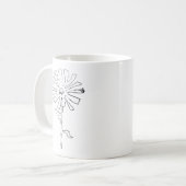 Mug fleur de gigogne (Devant gauche)