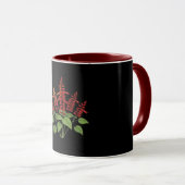 Mug Fleur de jardin - Sauge écarlate (Devant droit)
