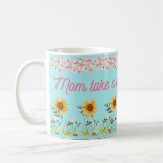 Mug Fleur de la fête de Moms