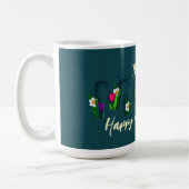 Mug Fleur de la Fête des Mères à thème élégant (Gauche)