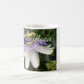 Mug Fleur de la passion blanche et mauve (Centre)