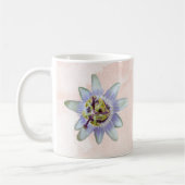 Mug Fleur de la Passion Violette Personnalisable (Gauche)