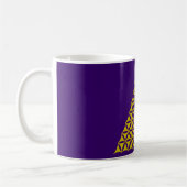 Mug Fleur de la vie / Blume des Lebens - or pyramide (Gauche)
