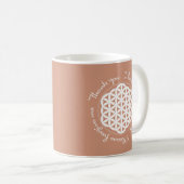 Mug Fleur de la vie Ho'oponopono (Devant droit)
