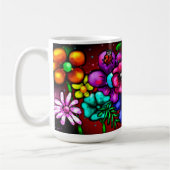 Mug Fleur de ladybug de style graffiti fantaisiste (Gauche)