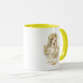 Mug Fleur de l'Âme Tournesol Fille (Devant droit)