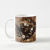 Mug Fleur de l'Arbre Brun (Gauche)