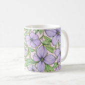 Mug Fleur de Lavande Florale (Devant droit)