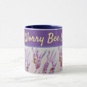 Mug Fleur de lavande ne vous inquiétez pas Bee Happy P (Centre)