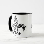 Mug Fleur de Lis (Devant gauche)