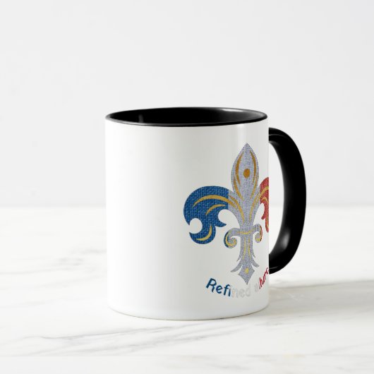 Mug Fleur de lis (Devant droit)