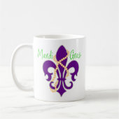 Mug Fleur De Lis avec perles (Gauche)