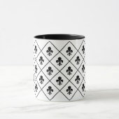 Mug Fleur De Lis Motif (Centre)