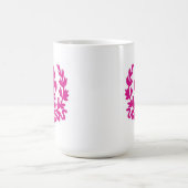 Mug Fleur de Lis Rose...mug (Centre)