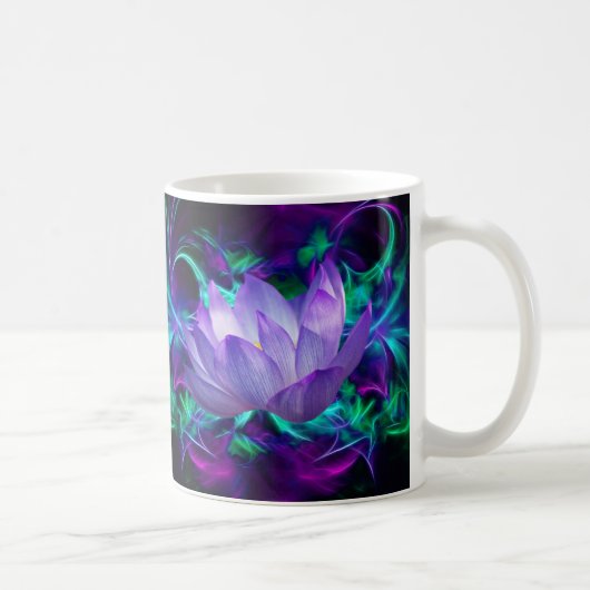 Mug Fleur de lotus pourpre et sa signification (Droite)