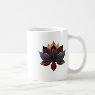 Mug Fleur de Lotus Vintage Bouddhisme Zen Japonais Yog