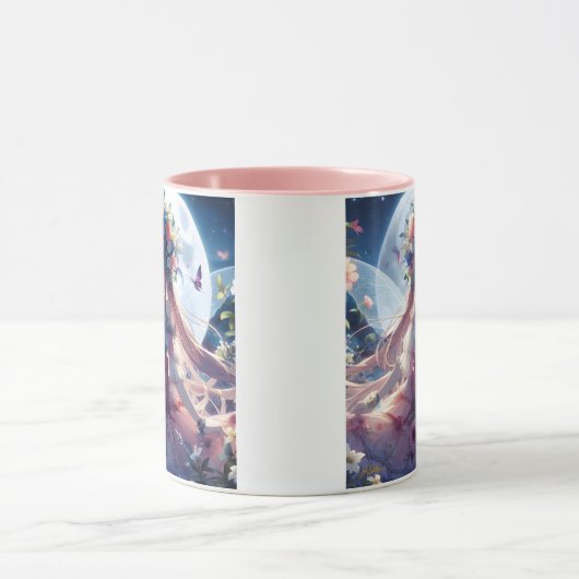 Mug Fleur de lune d'Anime (Centre)