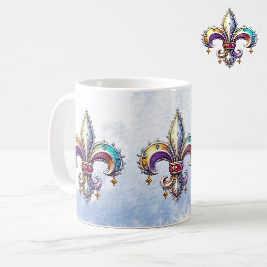 Mug Fleur de Lys 2 héraldique
